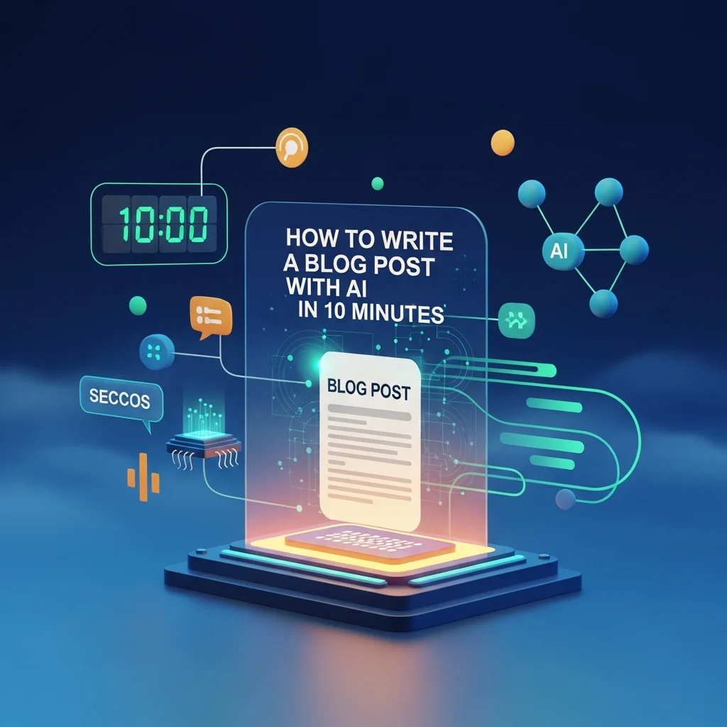 How to Write a Blog Post With AI in 10 Minutes