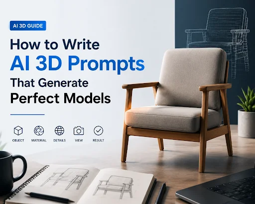 How to Write AI 3D Prompts That Generate More Usable 3D Models